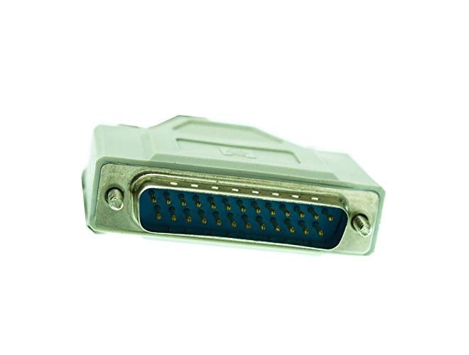 كابل طابعة DB25 متوازي 25 دبوس ذكر إلى أنثى LPT 1.5 متر كابل كمبيوتر كابل تمديد طابعة 25 دبوس أخضر - Image 3
